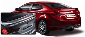 2011-2016 Hyundai Elantra Factory Post Spoiler Wing - ABS-747