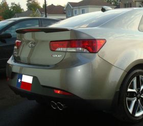 2010-2013 KIA Forte Koup-R Factory Flush Spoiler Wing - ABS-756