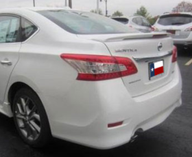 2013-2016 Nissan Sentra Factory Flush Spoiler Wing - ABS-768