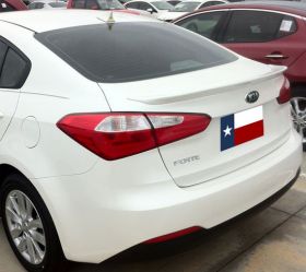 2014-2016 KIA Forte Sedan Custom Flush Spoiler Wing - ABS-778