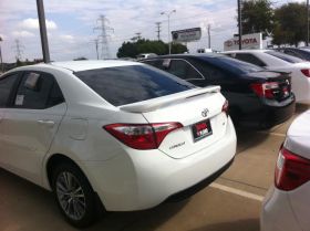 2014-2016 Toyota Corolla Custom Post Spoiler Wing - ABS-780