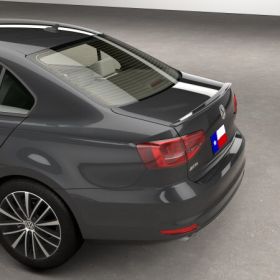 2011-2016 VW Jetta Factory Lip Spoiler Wing - ABS-794
