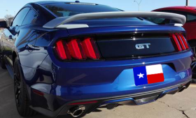 2015-2016 Ford Mustang 2DR Gt350r Post Spoiler Wing - ABS-797