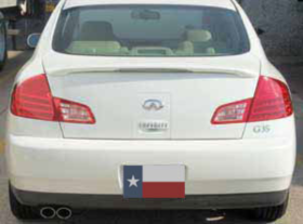 2003-2006 Infiniti G35 Sedan Custom Lip Spoiler Wing - FG-015