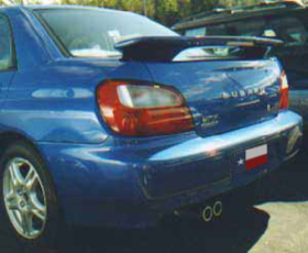 2002-2007 Subaru Impreza WRX Factory Post Spoiler Wing - FG-043