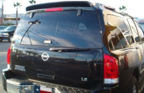 2004-2010 Infiniti Qx56 Custom Roof Spoiler Wing - FG-045