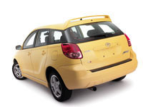 2003-2007 Toyota Matrix Factory Roof Spoiler Wing - FG-133