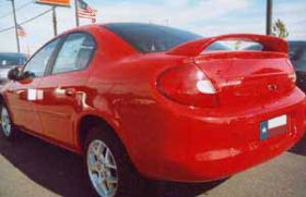 2003-2008 Saturn ION Quad MID Post Spoiler Wing - FG-210