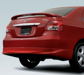 2007-2011 Toyota Yaris 4DR Factory Post Spoiler Wing - FG-244
