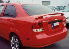 2006-2011 KIA Rio 4DR Custom Post Spoiler Wing - FG-408