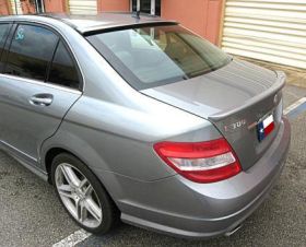 2008-2014 Mercedes C-Class Factory Window Spoiler Wing - FG-569