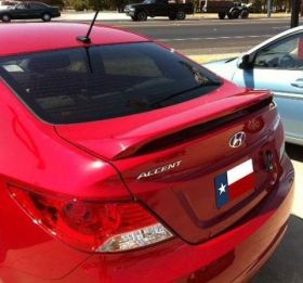 2012-2016 Hyundai Accent 4DR Custom Post Spoiler Wing - FG-586