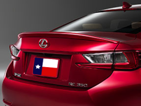 2015-2016 Lexus RC Factory Lip Spoiler Wing - FG-594