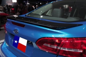 2015-2016 Ford Focus 4DR Factory Post Spoiler Wing - FG-598
