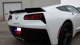 2014-2018 Chevy Corvette C7 Wickerbill Flush Spoiler Wing - FG-599