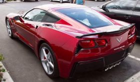 2014-2018 Chevy Corvette C7 Factory Post Spoiler Wing - FG-600