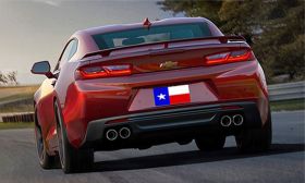 2016-2017 Chevy Camaro Factory 3-Post Spoiler Wing - FG-620