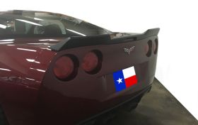 2005-2013 Chevy Corvette C6 Wickerbill Flush Spoiler Wing - FG-634