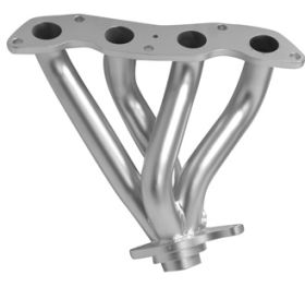 2007-2008 Honda Fit DC Sports 4-1 Ceramic Headers - DCS-HHC5023