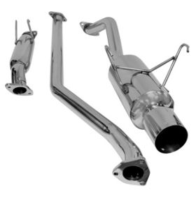 2001-2005 Honda Civic EX 4dr Stainless Steel Cat Back Exhaust - DCS-SCS7025