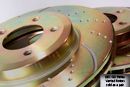 1995-1998 Acura TL Front Drilled Slotted Brake Rotors by EBC - EBC-GD623