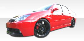 2000-2007 Ford Focus Duraflex Pro-DTM Side Skirts Rocker Panels - 2PC - 100045