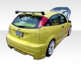 2000-2007 Ford Focus ZX3 Duraflex Evo Rear Bumper Cover - 1PC - 100052