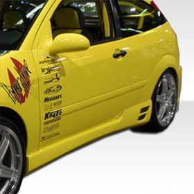 2000-2007 Ford Focus ZX3 Duraflex Evo 3 Side Skirts Rocker Panels - 2PC - 100051