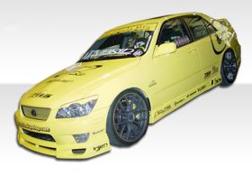 2000-2005 Lexus IS Series IS300 Duraflex V-Speed Side Skirts Rocker Panels - 2PC