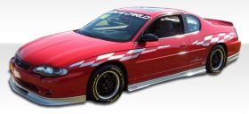 2000-2007 Chevy Monte Carlo Duraflex Racer Side Skirts Rocker Panels - 2PC - 104
