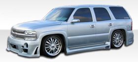 2000-2006 Chevy Suburban Duraflex Platinum Side Skirts Rocker Panels - 2PC - 100