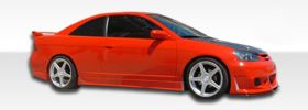 2001-2005 Honda Civic 2DR Duraflex B-2 Side Skirts Rocker Panels - 2PC - 100228