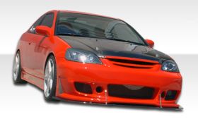 2001-2003 Honda Civic 2 / 4DR Duraflex B-2 Front Bumper Cover - 1PC - 100247