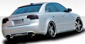 2002-2008 Audi A4 S4 4DR Wagon Duraflex A-Tech Side Skirts Rocker Panels - 2PC -