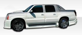 2002-2006 Cadillac Escalade EXT Duraflex Platinum Side Skirts Rocker Panels - 2P