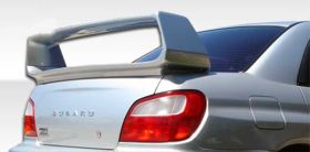 2002-2007 Subaru Impreza WRX STI 4DR Duraflex STI Look Wing Trunk Lid Spoiler - 