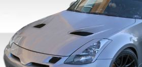 2003-2006 Nissan 350Z Duraflex TS-1 Hood - 1PC - 104861