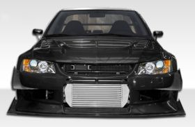 2003-2006 Mitsubishi Lancer Evolution 8 9 Duraflex VT-X Wide Body Front Bumper C