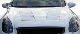 2003-2007 Infiniti G Coupe G35 Duraflex TS-1 Hood - 1PC - 105883