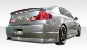 2003-2004 Infiniti G Sedan G35 Duraflex GT Competition Rear Lip Under Spoiler Ai