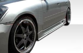 2003-2006 Infiniti G Sedan G35 Duraflex Sigma Side Skirts Rocker Panels - 2PC - 