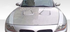 2003-2008 BMW Z4 Duraflex GT-R Look Hood - 1PC - 107183