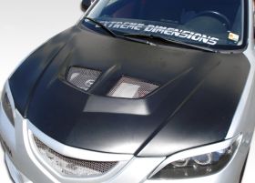 2004-2009 Mazda 3 4DR Duraflex Evo Hood - 1PC - 104158