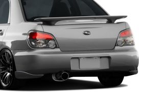 2004-2007 Subaru Impreza WRX STI 4DR Duraflex C-Speed 2 Rear Add On Bumper Exten