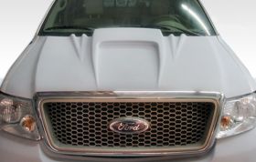 2004-2008 Ford F-150 2006-2008 Lincoln Mark LT Duraflex Platinum Hood - 1PC - 10