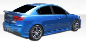 2004-2009 Mazda 3 Duraflex I-Spec Side Skirts Rocker Panels - 2PC - 104481