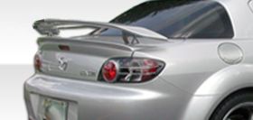2004-2011 Mazda RX-8 Duraflex M-1 Speed Wing Trunk Lid Spoiler - 3PC - 100585
