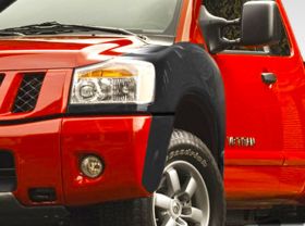 2004-2015 Nissan Titan Duraflex 4" Off Road Bulge Front Fenders - 2PC - 106473