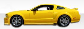 2005-2014 Ford Mustang Duraflex Eleanor Side Skirts Rocker Panels - 2PC - 104768
