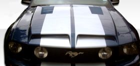 2005-2009 Ford Mustang Duraflex GT500 Hood - 1PC - 104717